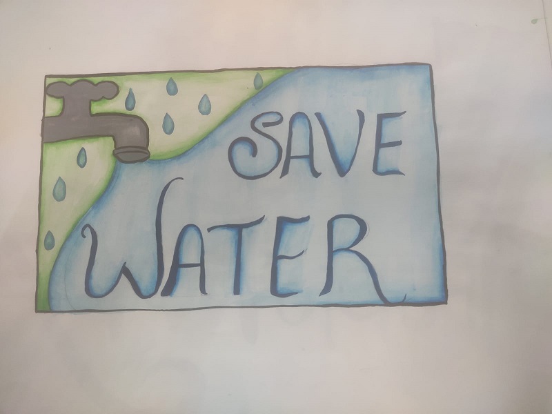 Save Water Drawing – India NCC-anthinhphatland.vn