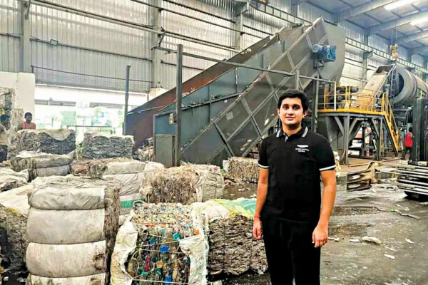 Class 12 Student Turns 1,000 Tonnes of Waste to Fabric