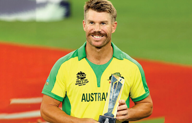 David Warner Wins Player of Tournament