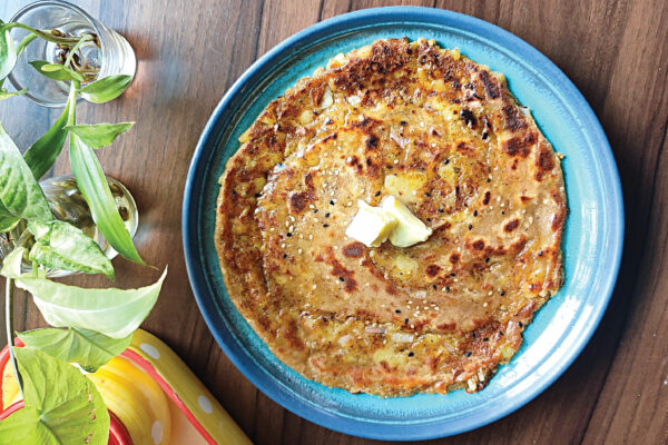 Lachha Aloo Parantha