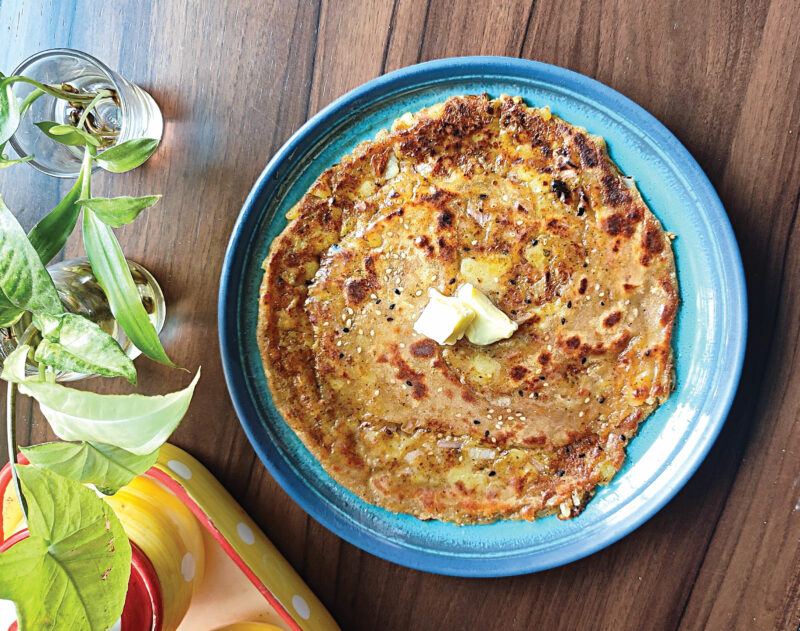 Lachha Aloo Parantha