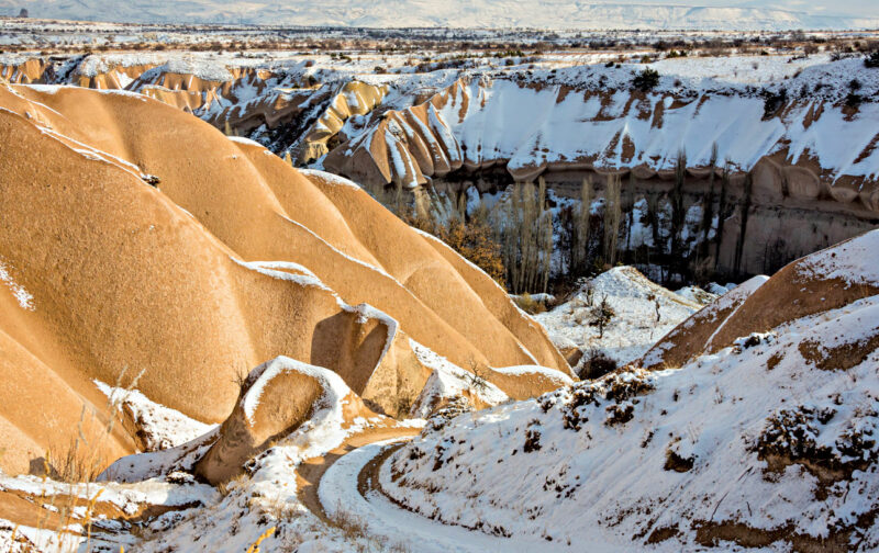 Snow in the Sahara