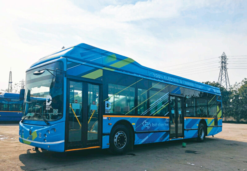 Delhi to Introduce 100% Electric Buses