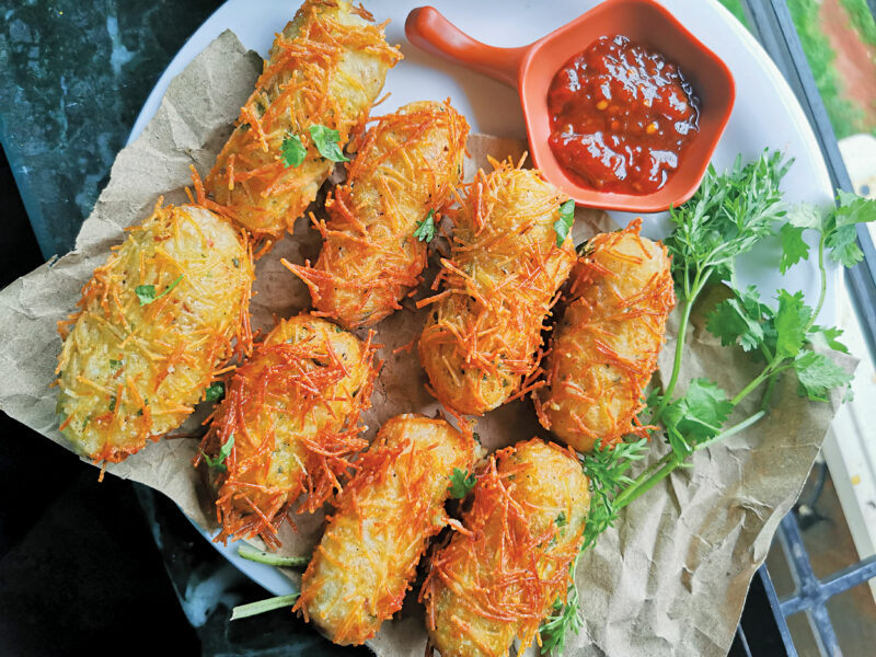 Potato Vermicelli Cutlets