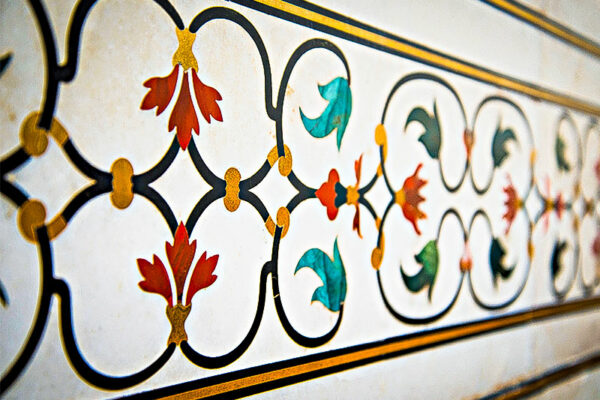 Marble Inlay at the Taj Mahal