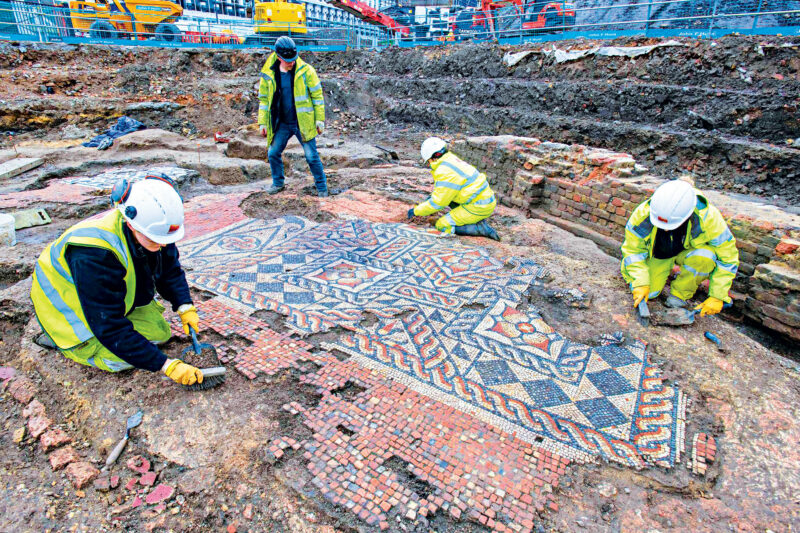 50-Year-Old Roman Mosaic Found