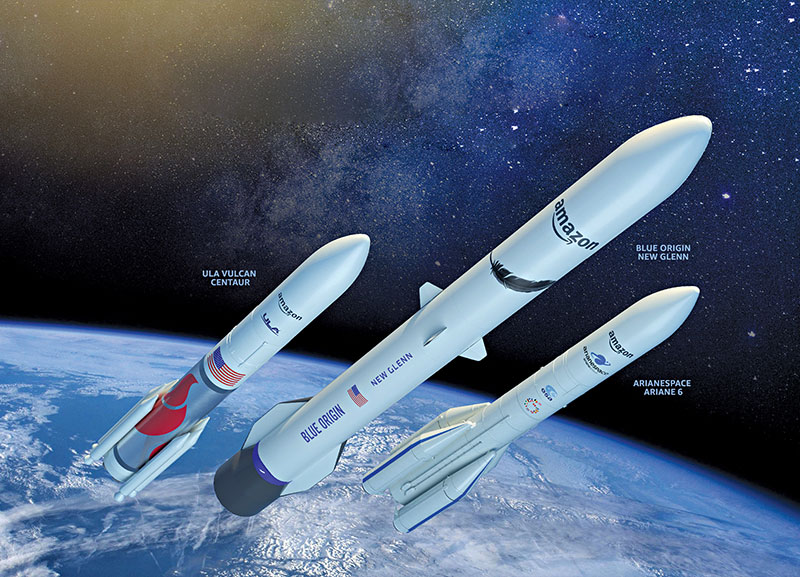 Rockets Secured for Project Kuiper