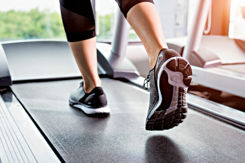 Wooden Self-powered Treadmill