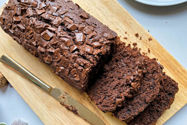 Overloaded Chocolate Loaf Cake 