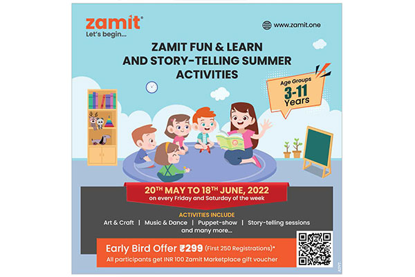 Zamit Fun & Learn and Story-telling Summer Activities for Kids