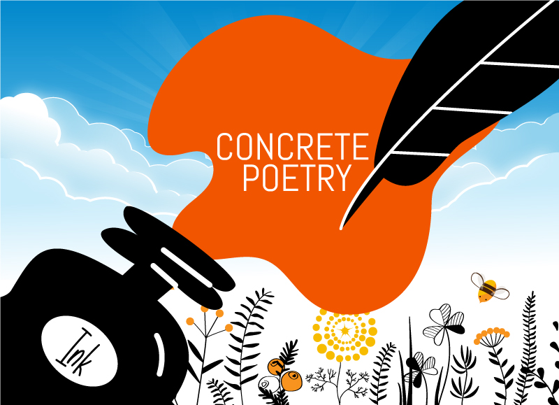 Shape or Concrete Poetry 