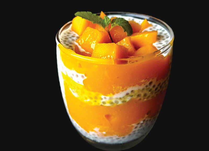 Mango Chia Pudding