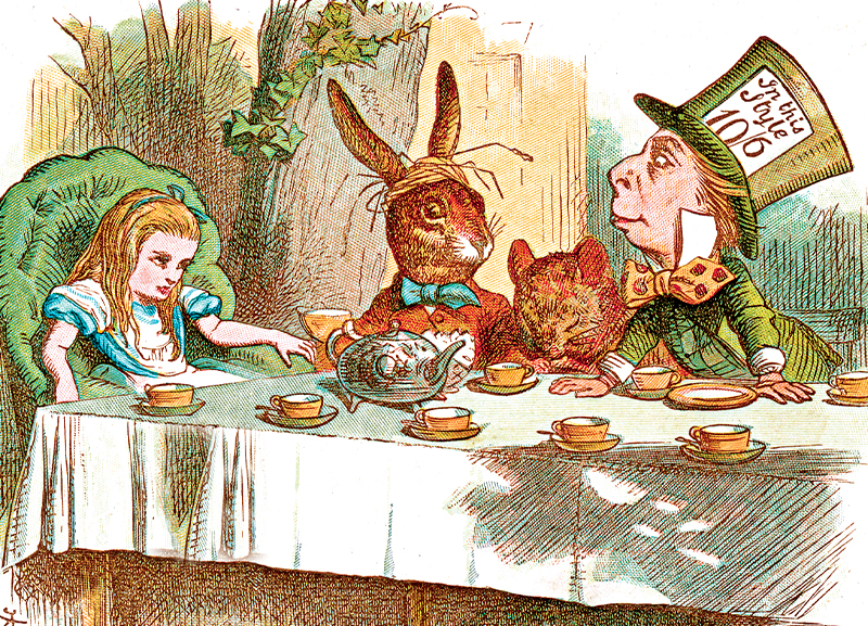Lessons from Alice in Wonderland