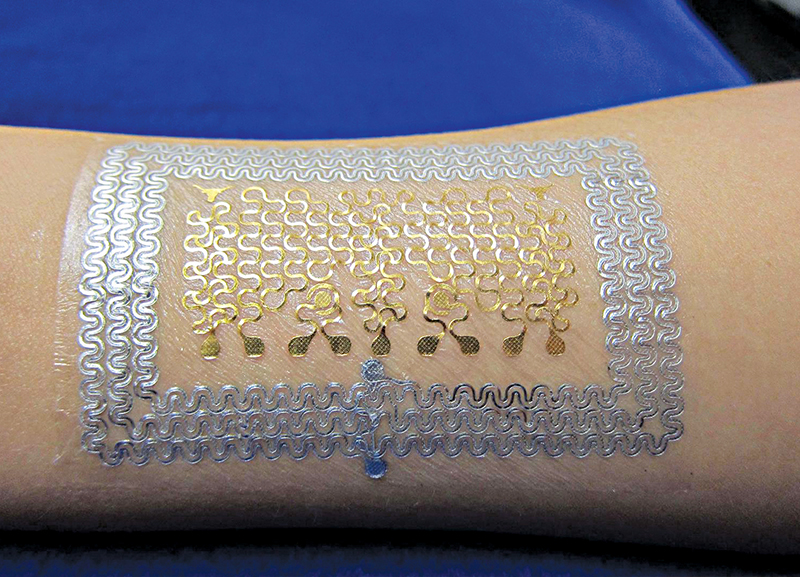 E-Tattoo to Monitor Blood Pressure