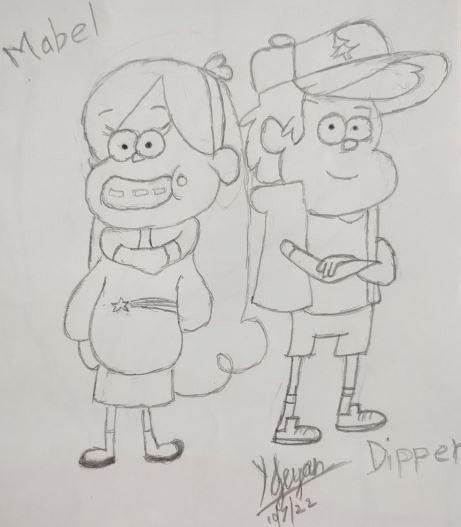 The Twins – Mabel and Dipper