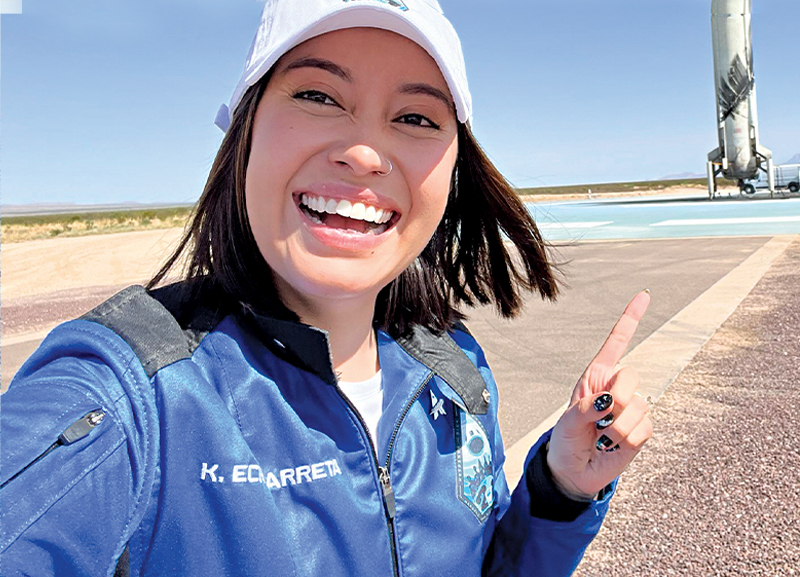 First Mexican-born Woman Flies to Space