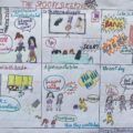 The Spooky Sleepover, Comic Strip: Nishka Nirav Patel, Class 4, Ekya Schools, J.P. Nagar, Bengaluru