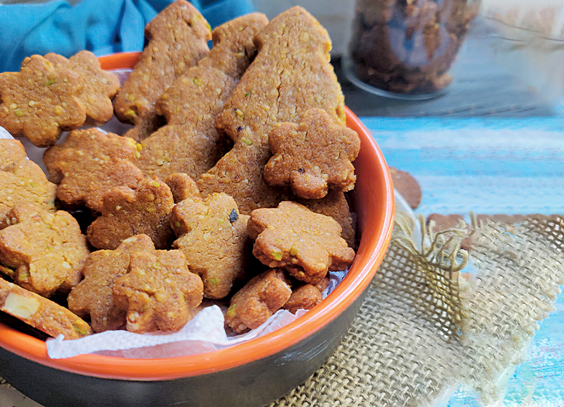 Whole Wheat Almond Cookies