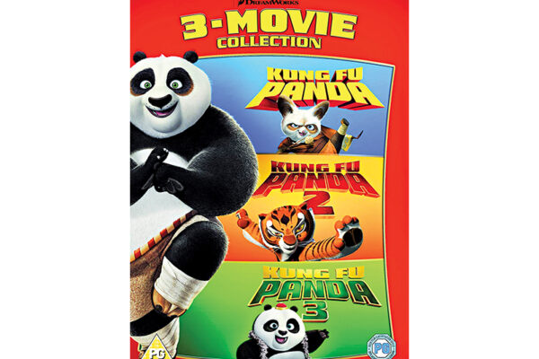 Kung Fu Panda 1, 2 and 3