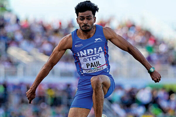 Eldhose Paul Wins Triple Jump Gold