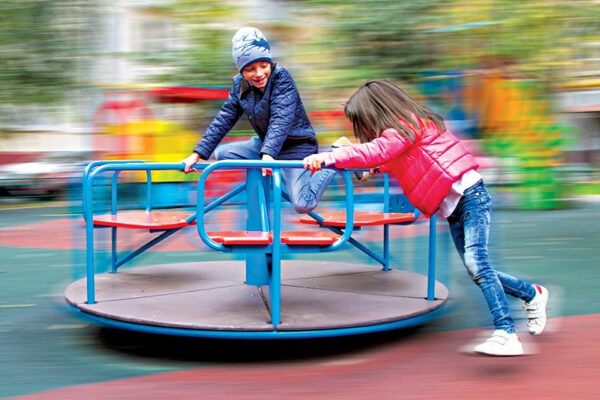 Simple Physics: Why Don’t We Fly Off a Merry-go-round?