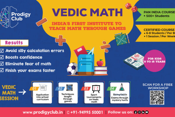 Enrol in Prodigy Club’s Vedic Math Course