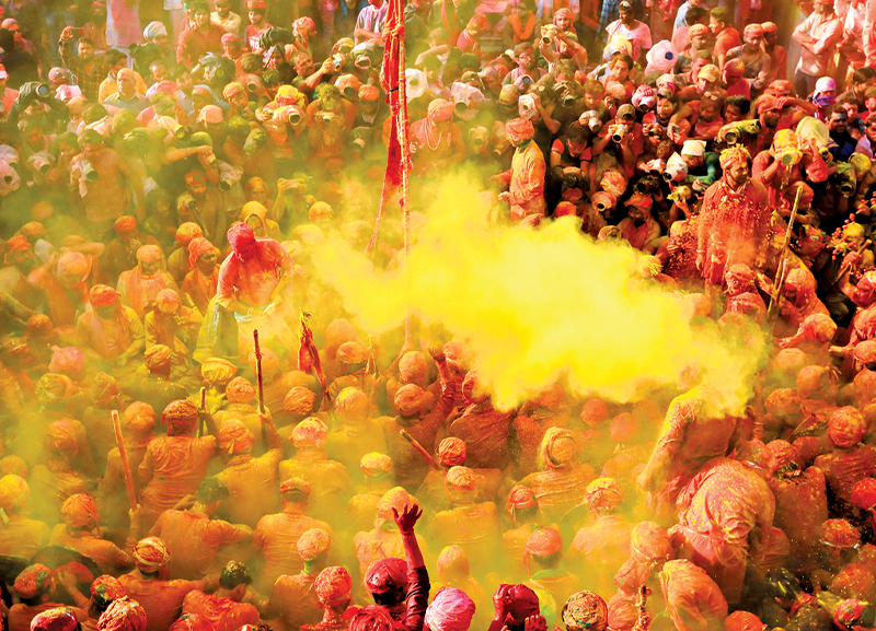 What Is the Lathmar Festival in Uttar Pradesh?