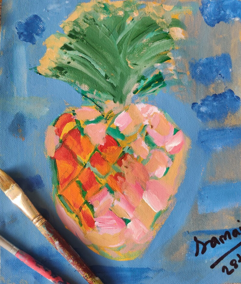 Acrylic On Canvas Art