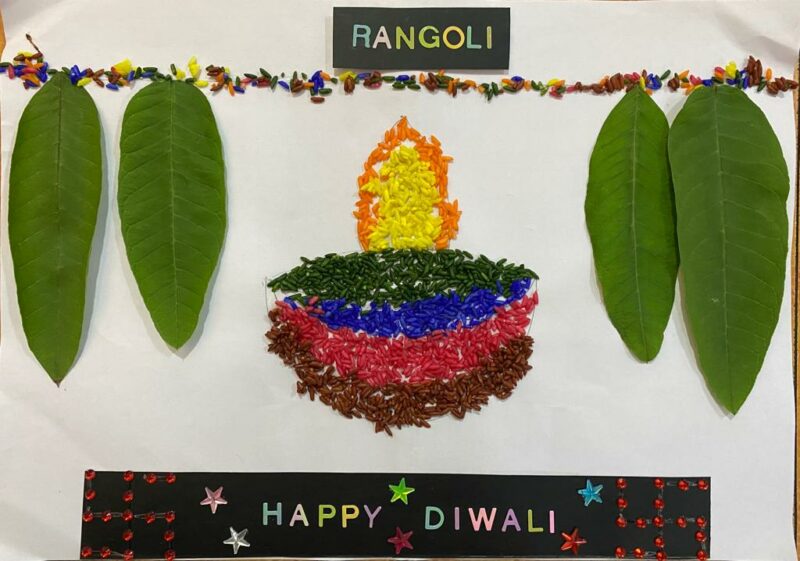 Rice Rangoli