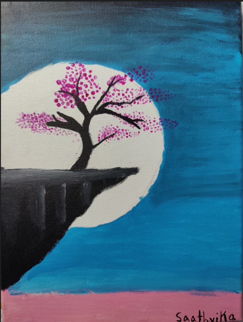 Tree and the Moon