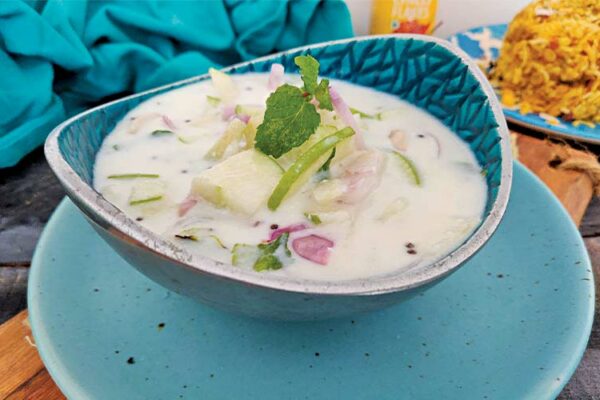 Green Apple Raita