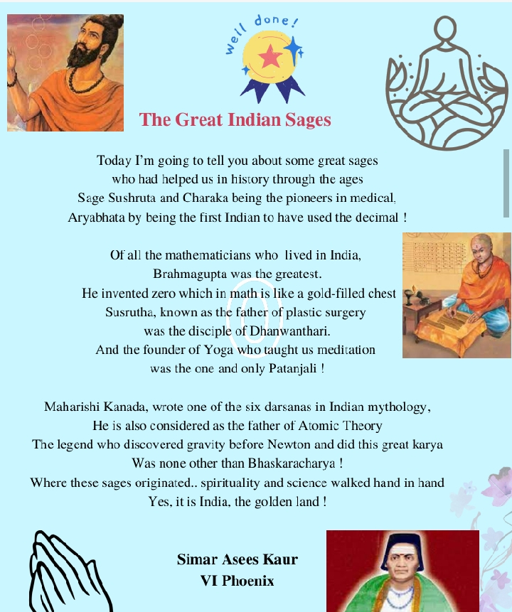 The Great Indian Sages