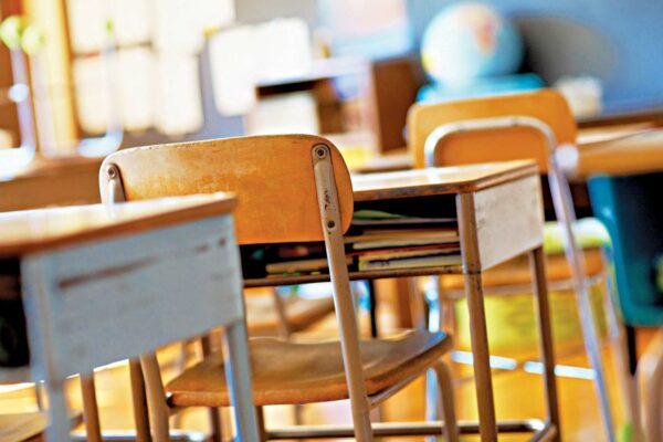 School Desks Donated 