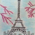 Eiffel Tower - Tanishq Patil, Class 4, Pawar Public School, Bhandup, Mumbai, Maharashtra