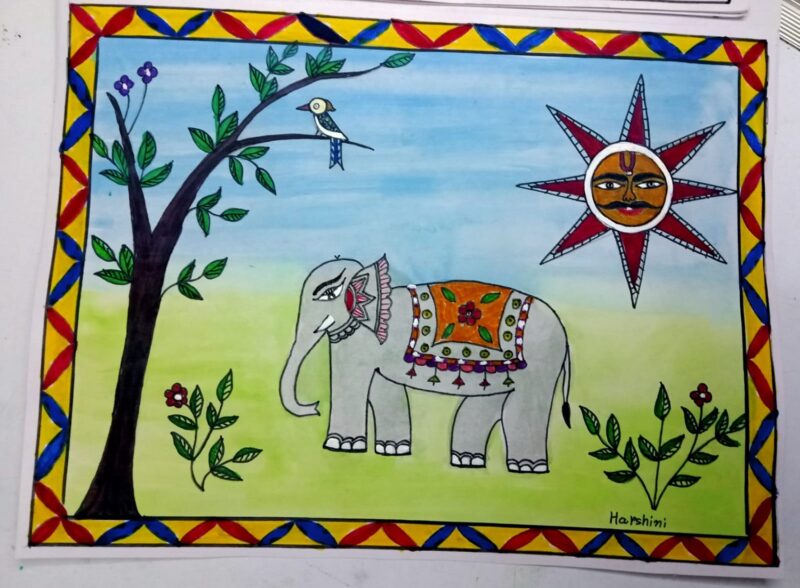 Madhubani Elephant