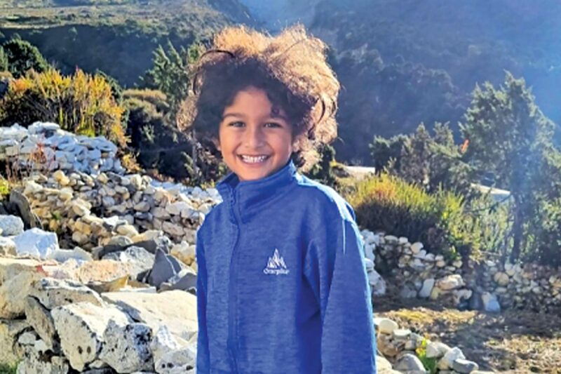 Six-year-old Reaches Everest Base Camp