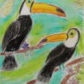 Toucan Couple - Tanishq Patil, Class 4, Pawar Public School, Bhandup, Mumbai, Maharashtra