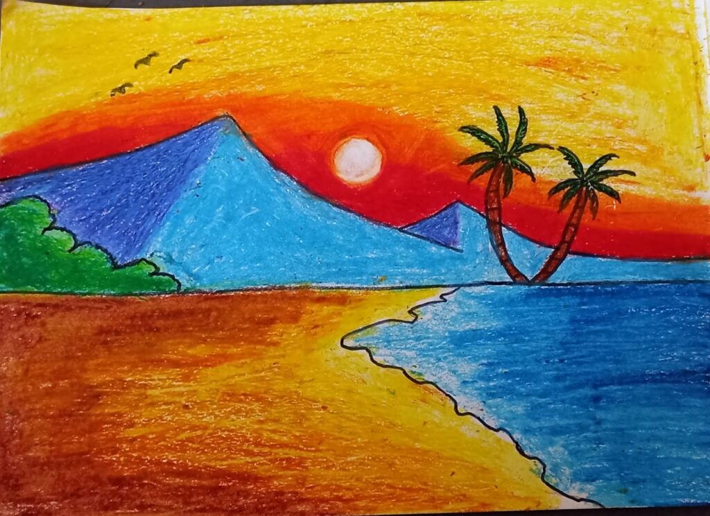 Sunset art - RobinAge