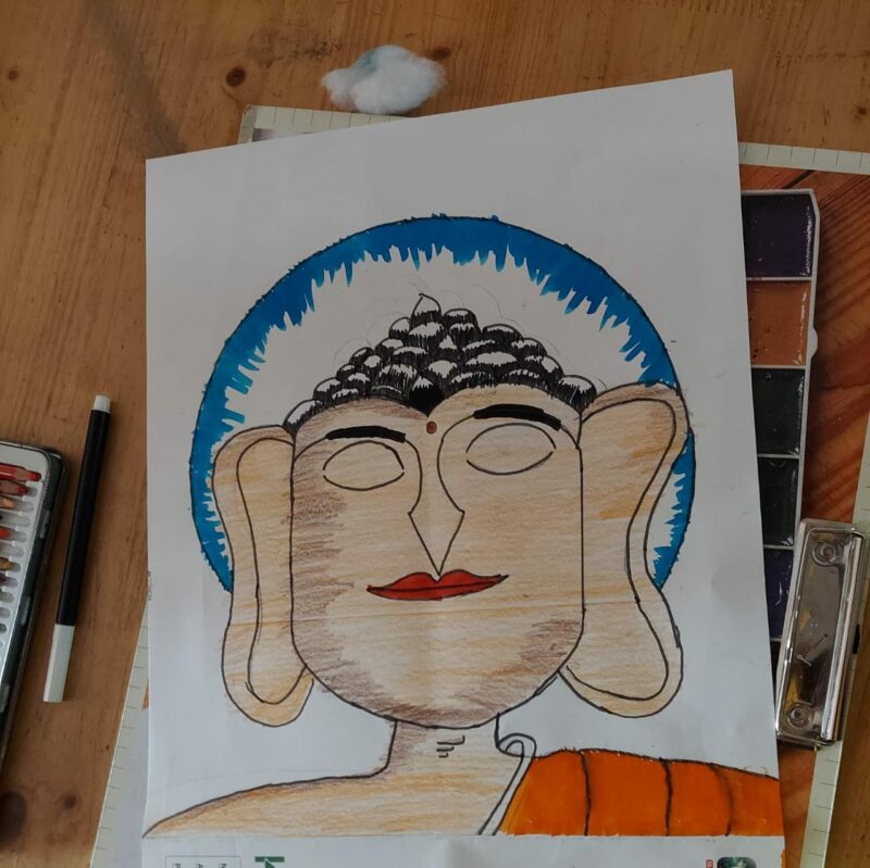 Buddha by Sanaya