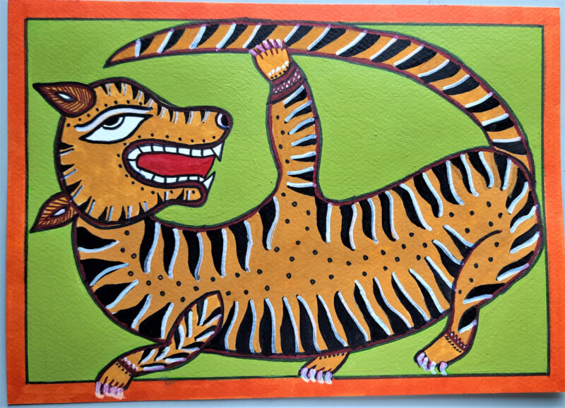 Patachitra – Tiger