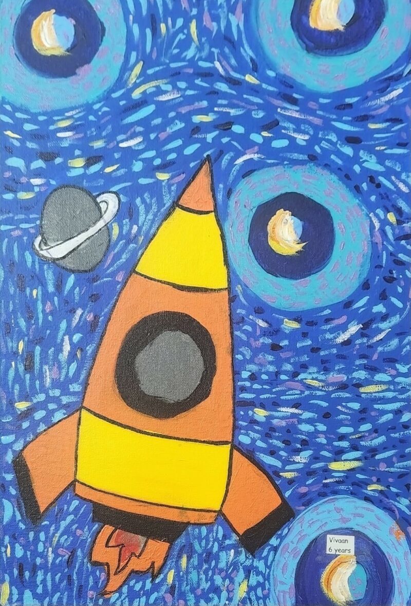 send rocket to space
