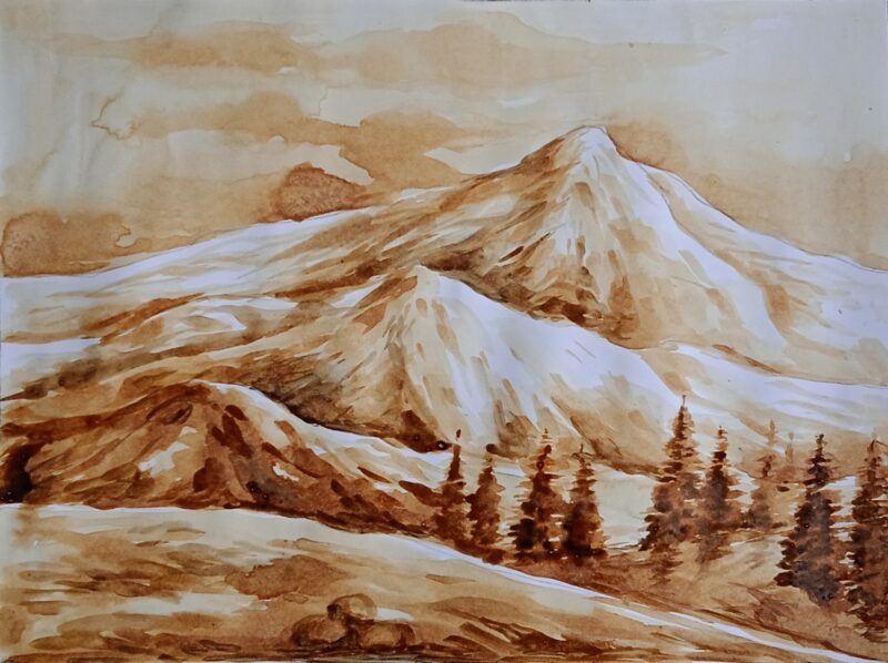 Coffee Art – Lanscape