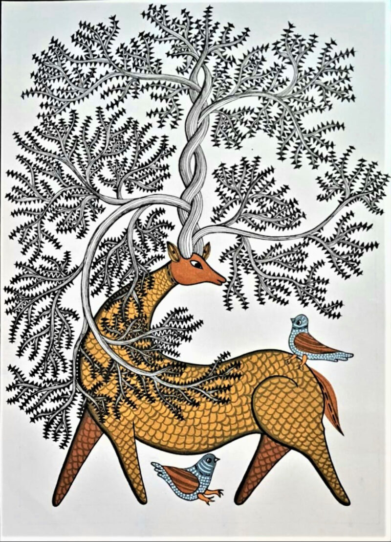 Madhubani – Deer