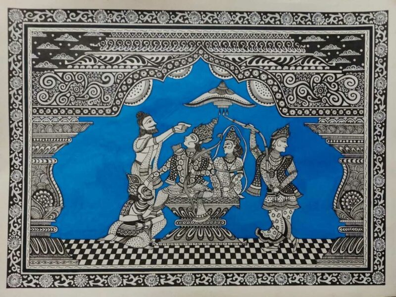 Odissa Patachitra – Ramayana