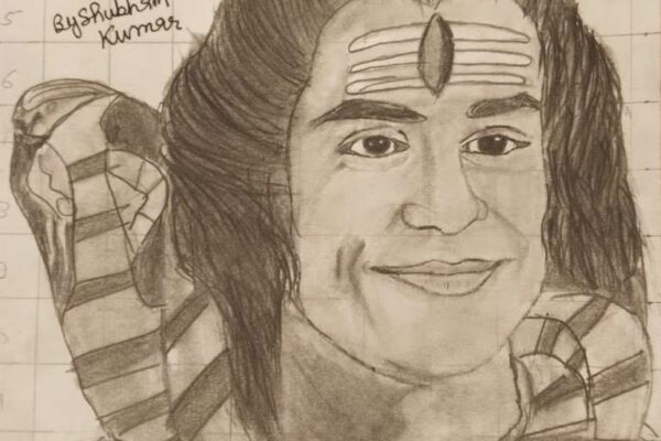 Sketch o Lord Shiva