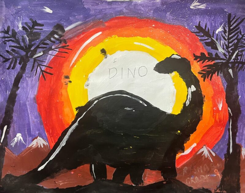 Dinosaur Silhouette