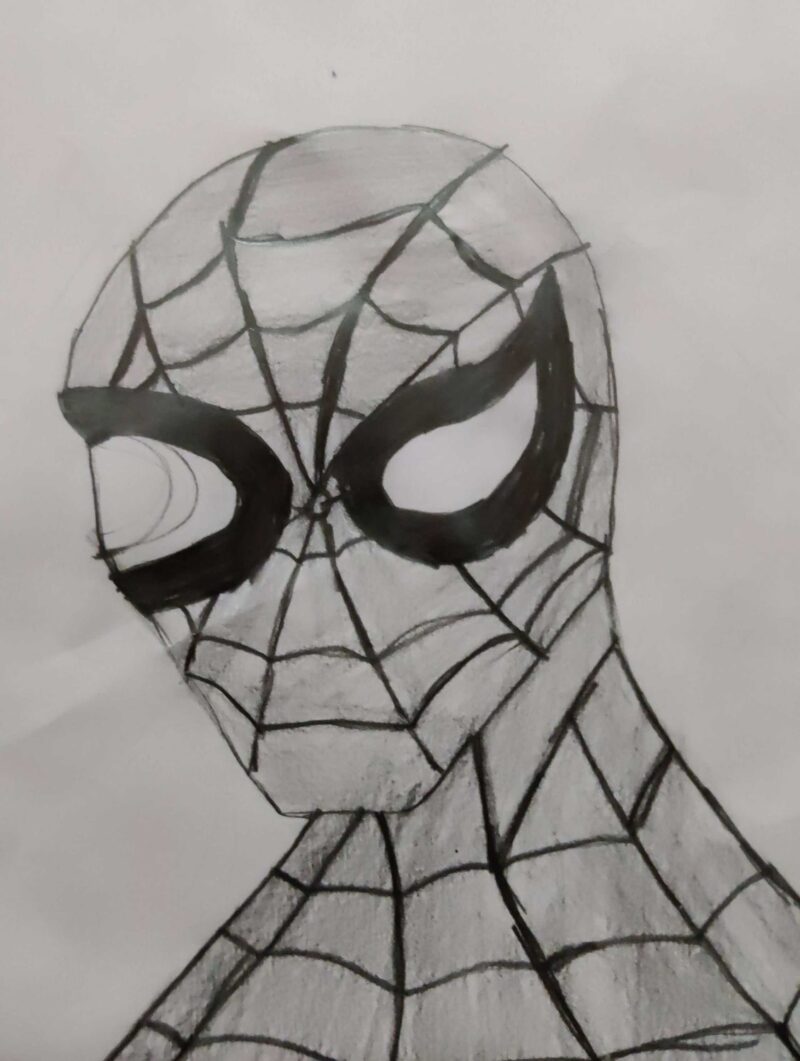 Pencil Art of Spiderman