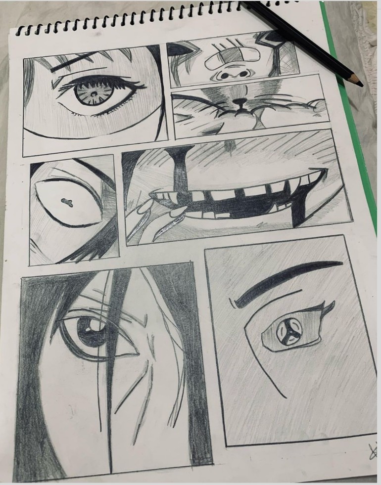 Page of Manga