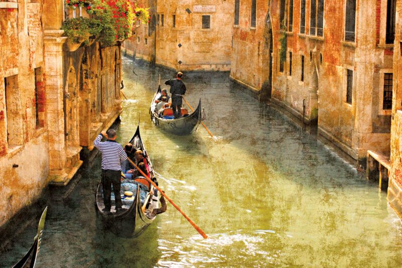 Venice’s Canals Dry Up