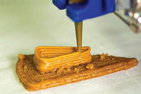 3D-printed Cheesecake 